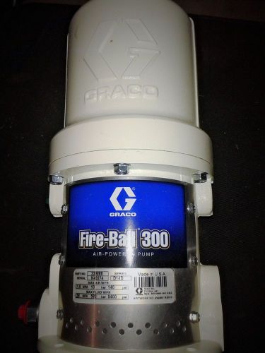 Graco fire-ball 300 50:1 universal grease pump for sale
