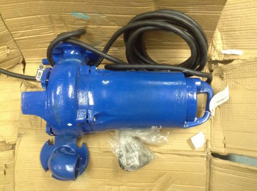 PUMP WASTEWATER SEWAGE abs EJ 20D-2 460V 4.5 Amp 317 GPM 2 HP 3 Phase $ 1000.00
