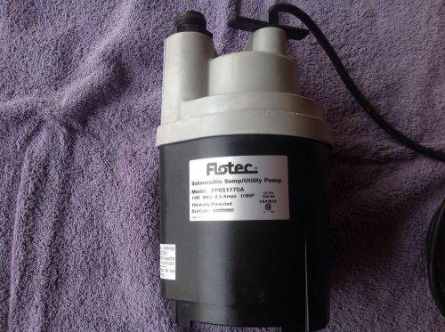 Flotec fp0s1775a intellipump for sale