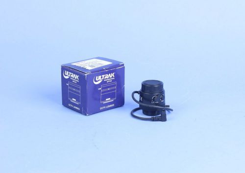 Ultrak KL0412VS4 CCTV Lens 4.0mm F1.2 1/3&#034; Video-Drive W/Conn - Made in Japan