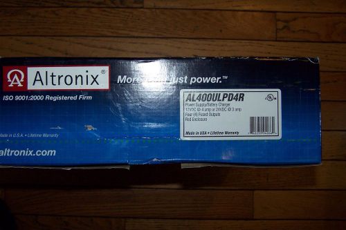 Altronix Power Supply - Model AL400ULPD4R