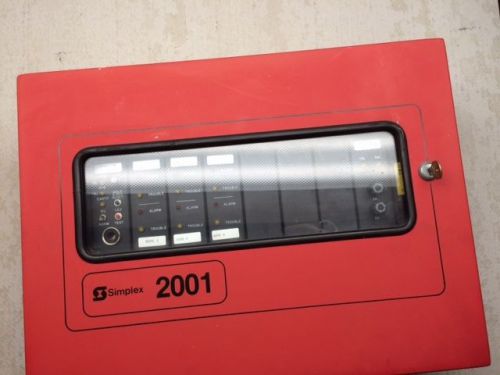 SIMPLEX 2001 FIRE ALARM CONTROL PANEL