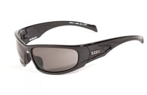 5.11 tactical 52013 shear sun glasses black frame w/ smoked lens for sale