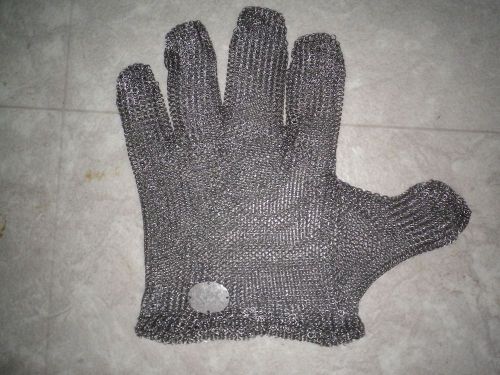 Stainless Steel Mesh Glove Cutting / Slicing / Food / Safety /  Large