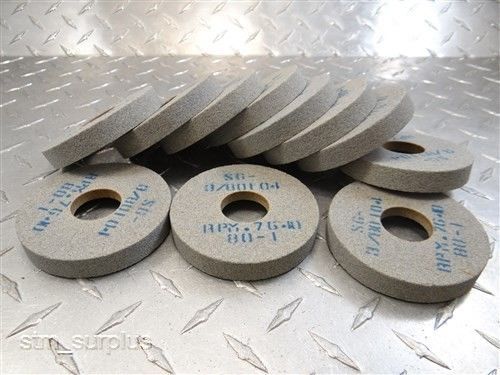 NEW!! LOT OF 11 NORTON GRINDING WHEELS 3&#034; WITH 1&#034; BORE