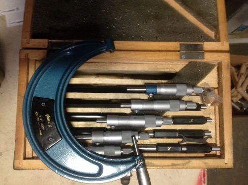 Phase II 0-6&#034; Micrometer SET Graduation Complete With Standards