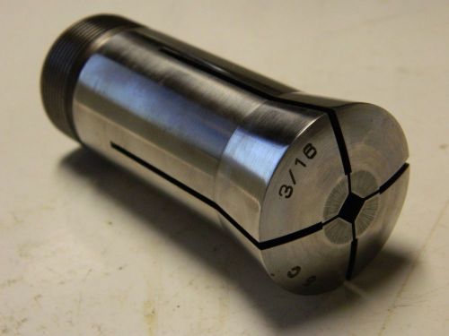 USED 3/16 IMPORT 5C SQUARE COLLET, WITH INTERNAL THREADS