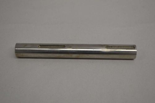 NEW LANGEN PACKAGING B-147563 DRIVE SHAFT 8-1/4IN LONG 1IN OD STAINLESS D357142