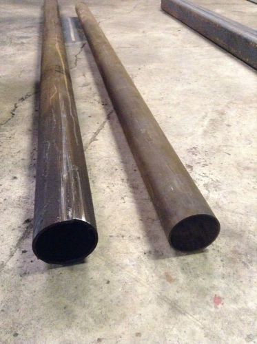 5-1/2&#034; Structural 1025 Steel Round Pipe 1/4&#034; &#034; Wall 80&#034; Long Multiple Uses