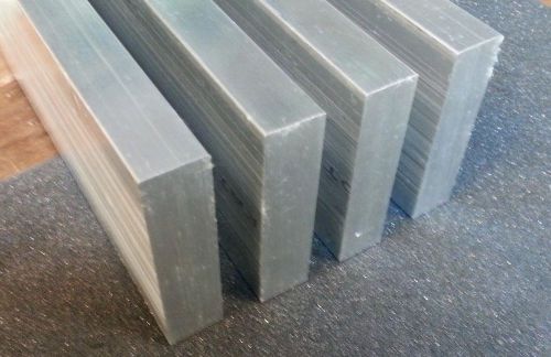 4 Pieces 3/4&#034;x 3&#034; Aluminum Flat Bar 10&#034; long 6061 .750&#034; Solid Plate Mill Stock