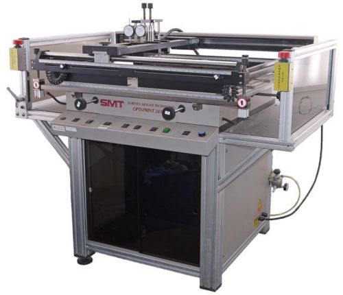 Smt surface mount techniques opti-print 2430 bam screen stencil printer for sale