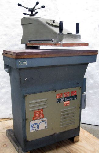 Hudson 18-ton hydraulic clicker press made italy for sale