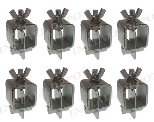 8 pack - premium welding clamps - butt weld sheet metal car panel fender edge for sale