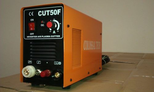 Pilot arc plasma cutter cut50f inverter 50amp 220v voltage warranty usa seller for sale