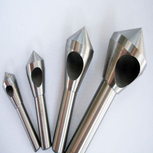 4pcs countersink bit set deburring hand tools for cutting through metal wood aa+ for sale