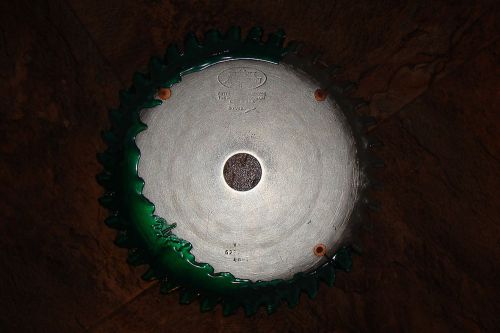 Carbide Tipped Industrial Resharpened Saw Blade 10&#034;OD 40T 6212