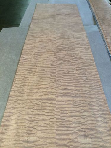 Wood Veneer Pommele Sapele 24x98 1pcs total on 10mil paper backer &#034;EXOTIC&#034; L17.1