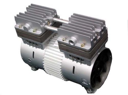 Dental Silent Oilless Air Compressor Noiseless Motor Ram Head 80L/Min BD-700 NEW