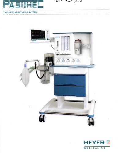 HEYER PASITHEC The New Anesthesia System With SCALIS 12 Patient Monitor HLS EHS