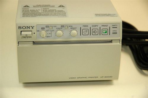 Sony Video Graphic Printer UP-895MD w/ power cable for ultrasound imaging
