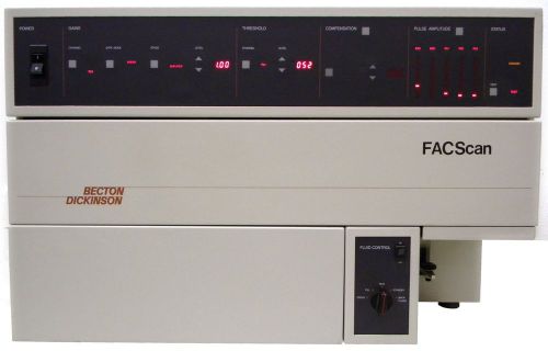 Becton dickinson facscan flow cytometer with accessories bd for sale
