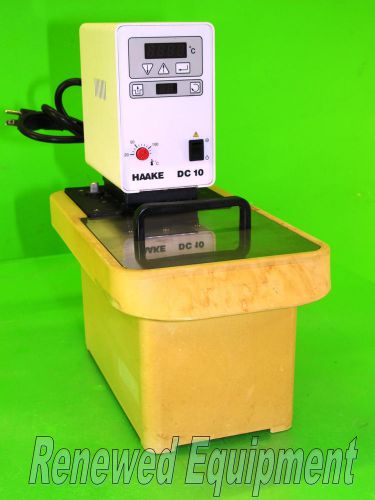 Haake model dc10 heated recirculator with haake p5 table top water bath for sale
