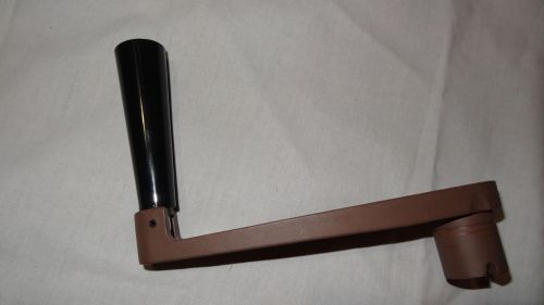 Invacare Bed Crank, Manual - Hi/Lo (Brown plastic) Nylon.