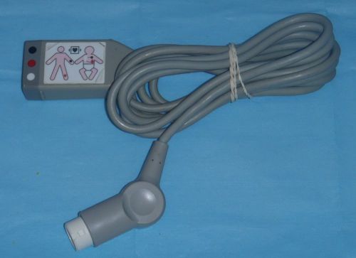 Philips M1500A 3-lead ECG Trunk Cable AHA