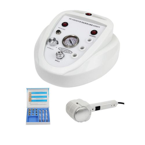2in1 Diadmond Microdermabrasion Dermabrasion Hot Cold Hammer Wrinkle Acne Remove