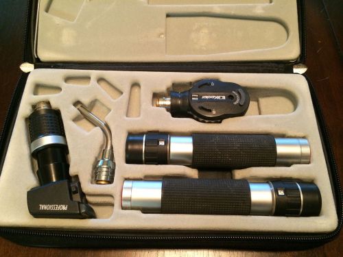Keeler Ophthalmic Diagnostic Set: Retinoscope, Ophthalmoscope, Handles, Chargers