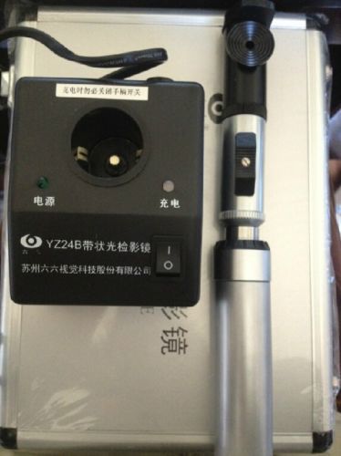 Yz24b rechargeable streak retinoscope opthometry diaginose instrument 360degrees for sale