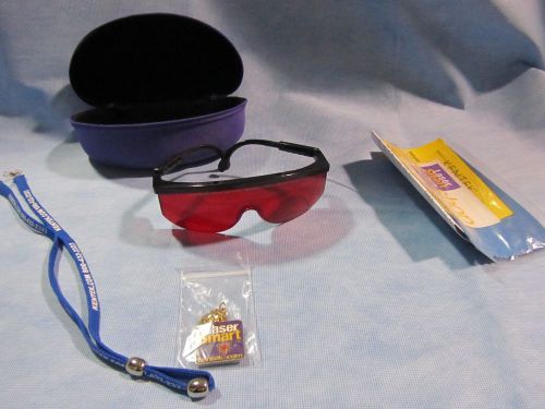 Laser Gard Copper Vapor/Dye 565-580nm OD&gt;4 190-565nm OD&gt;9 Eyewear w/case