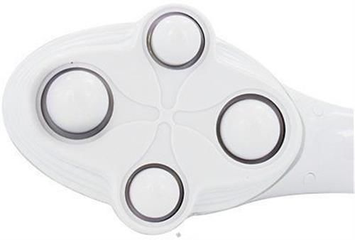 HoMedics Compact Lightweight Portable Percussion Massager, White HHP-100