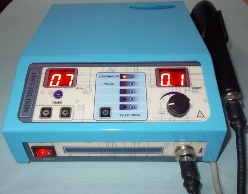 Portable Ultrasound Therapy Digital Suitable Underwater 1MHz Ultrasound USD7