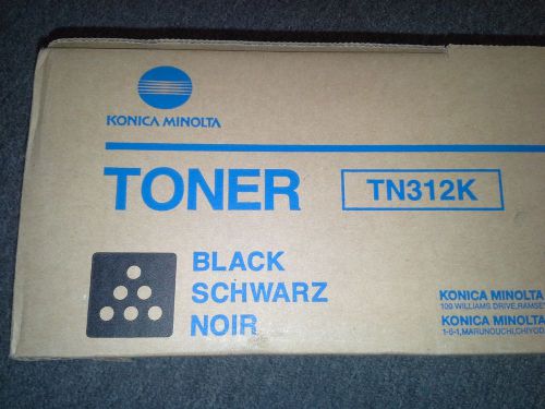 TN312K KONICA MINOLTA BIZHUB C300 C352 BLACK TONER CARTRIDGE 8938-701 TN-312K