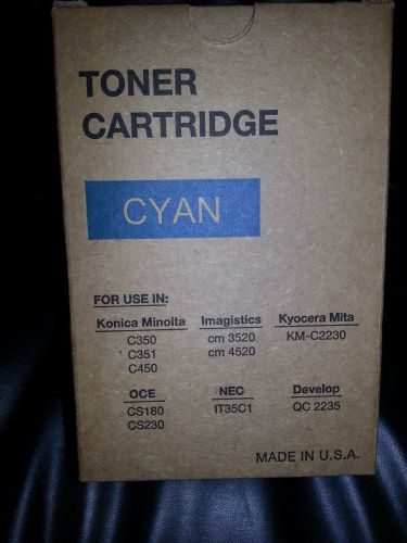 TN310C 4053-701  Cyan Toner for Konica Minolta C350 C351 C450