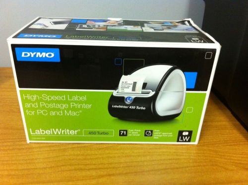 DYMO LabelWriter 450 Turbo Thermal Label Printer- New