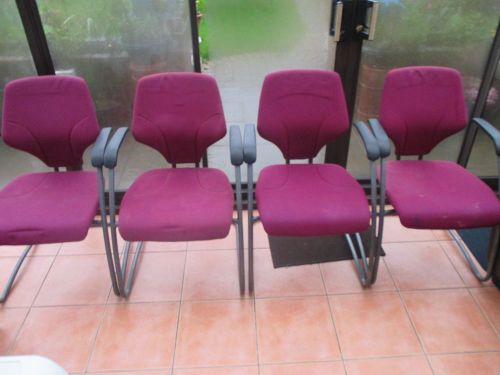 OFFICE / WAITING ROOM  CHAIRS X 4 NOS