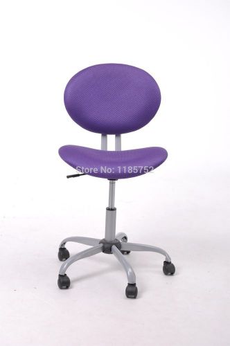 Purple Swivel Desk Computer Office Chair Fabric adjustable seat - LOW PRICE!