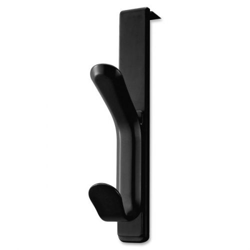 Lorell over-the-panel plastic double coat hook for sale