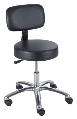 Safco Products Company Height Adjustable Lab Stool with Casters Included