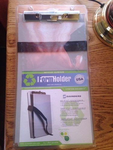 Saunders CLIPBOARD / FORM HOLDER #12205 Police, Fire, Contractors Size 6 X 11