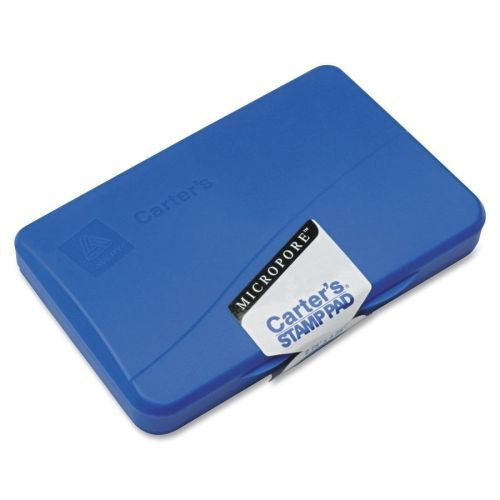 Avery Carters Micropore Stamp Pad - 2.8&#034; x 4.3&#034; - Blue Ink