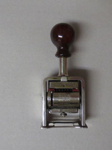 Vintage American Visible  Numbering Machine  Mod 41  Dec 22 1908