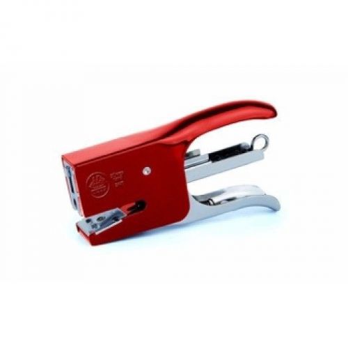 Delta Steel Commercial Mini Plier Stapler, 25-30 Sheet Capacity Red