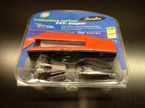 Swingline Collector Edition 747 Red Business Desk Office Space Sheet Stapler