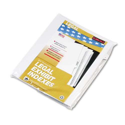 90000 series legal exhibit index dividers, 1/26 cut tab, title &#034;f&#034;, 25/pack for sale