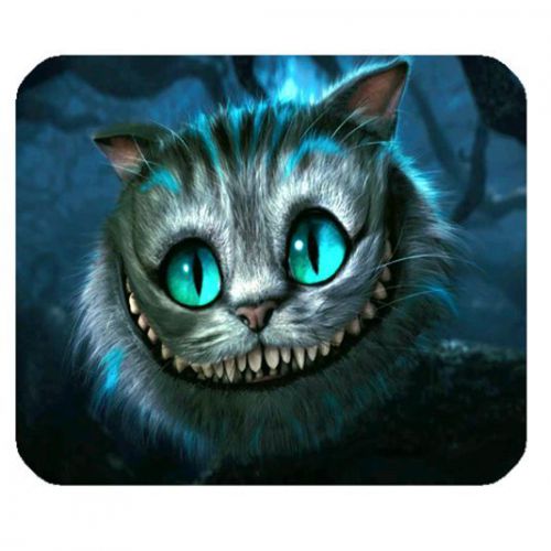 Cheshire Cat Alice in Wonderland Custom Mouse Pad Makes a Great Gift