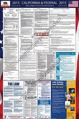2015 California and Federal Labor Law Poster