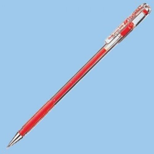 Pentel Hybrid Stitch Grip Ballpoint Pen 0.5mm Red Ink K105-GB